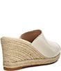 Color:Ivory - Image 2 - Cloudfeel Southcrest Espadrille Wedge Mules