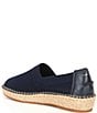 Color:Marine Blue - Image 3 - Cloudfeel Stretch Knit Espadrille Flats