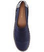 Color:Marine Blue - Image 5 - Cloudfeel Stretch Knit Espadrille Flats