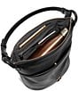 Color:Black - Image 3 - Essential Soft Bucket Bag