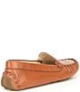 Color:Pecan Leather - Image 2 - Evelyn Leather Driver Loafers