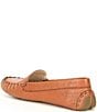 Color:Pecan Leather - Image 3 - Evelyn Leather Driver Loafers