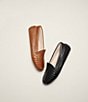 Color:Pecan Leather - Image 5 - Evelyn Leather Driver Loafers