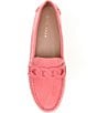 Color:Camellia Rose - Image 5 - Evelyn Suede Chain Drivers