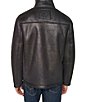 Cole Haan Faux Shearling Stand Collar Jacket - Image 2