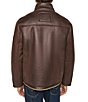 Cole Haan Faux Shearling Stand Collar Jacket - Image 5