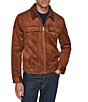 Cole Haan Faux Suede Trucker Jacket - Image 4