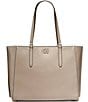 Color:Irish Coffee - Image 1 - Go To Leather Tote Bag
