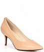 Color:Brush Leather - Image 1 - Go-To Park Leather Pumps
