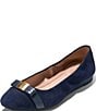 Cole Haan Go-to Tova Suede Bow Ballet Flats - Image 4