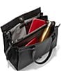 Color:Black - Image 3 - Grand Ambition Side-Cinch Satchel Bag