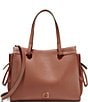 Color:Dark Sequoia - Image 1 - Grand Ambition Side-Cinch Satchel Bag