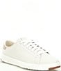 Color:Optic White - Image 1 - GrandPrø Leather Tennis Sneakers