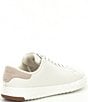 Color:Optic White - Image 2 - GrandPrø Leather Tennis Sneakers