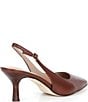 Cole Haan Hansell Leather Slingback Stack Heel Pumps - Image 2