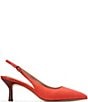 Cole Haan Hansell Suede Slingback Stack Heel Pumps - Image 3
