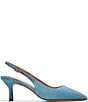 Cole Haan Hansell Suede Slingback Stack Heel Pumps - Image 4