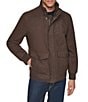 Cole Haan Long Sleeve Wool Blend Bomber Jacket - Image 1