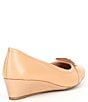 Color:Brush - Image 2 - Malta Leather Wedges