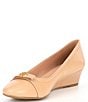Color:Brush - Image 4 - Malta Leather Wedges