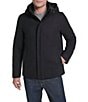 Cole Haan Melon Wool Blend Hooded Duffel Coat - Image 1