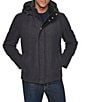 Cole Haan Melon Wool Blend Hooded Duffel Coat - Image 4
