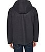 Cole Haan Melon Wool Blend Hooded Duffel Coat - Image 5