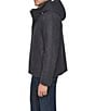 Cole Haan Melon Wool Blend Hooded Duffel Coat - Image 6