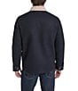 Cole Haan Melton Corduroy Collar Wool-Blend Barn Coat - Image 2