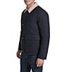 Cole Haan Melton Corduroy Collar Wool-Blend Barn Coat - Image 3