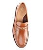 Color:Cole Haan British Tan/Cole Haan Scotch - Image 5 - Men's American Classics Pinch Penny Loafers