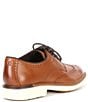 Color:British Tan - Image 2 - Men's Go To Leather Wingtip Oxfords