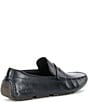 Color:Navy Blazer/Cole Haan Dark Chocolate - Image 2 - Men's Grand Leather Laser Cut Penny Drivers