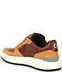 Color:Acorn Brown/Trellis/Ivory - Image 3 - Men's GrandPrø Crossover Leather Sneakers
