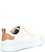 Color:Ivory/Cole Haan Natural - Image 2 - Men's GrandPrø Rally Canvas Court Sneakers