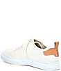Color:Ivory/Cole Haan Natural - Image 3 - Men's GrandPrø Rally Canvas Court Sneakers