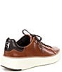 Color:Cole Haan British Tan - Image 2 - Men's GrandPrø Topspin Leather Lace-Up Sneakers