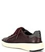 Color:Bloodstone-Burnt Ochre-Birch - Image 3 - Men's GrandPrø Topspin Leather Lace-Up Sneakers