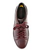 Color:Bloodstone-Burnt Ochre-Birch - Image 5 - Men's GrandPrø Topspin Leather Lace-Up Sneakers