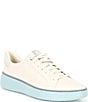 Color:Ivory/Cloud Blue/Folkstone Gray - Image 1 - Men's GrandPrø Topspin Leather Sneakers