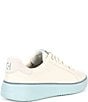Color:Ivory/Cloud Blue/Folkstone Gray - Image 2 - Men's GrandPrø Topspin Leather Sneakers