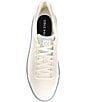 Color:Ivory/Cloud Blue/Folkstone Gray - Image 5 - Men's GrandPrø Topspin Leather Sneakers