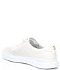 Color:White - Image 3 - Men's GrandPrø Rally Leather Laser Cut Sneakers