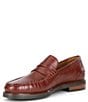 Color:Cole Haan Scotch - Image 4 - Men's Pinch Prep Leather Penny Loafers