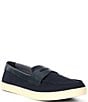 Color:Navy Blazer/Angora - Image 1 - Men's Pinch Weekender Textile Penny Loafers