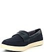 Color:Navy Blazer/Angora - Image 4 - Men's Pinch Weekender Textile Penny Loafers