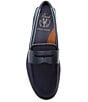 Color:Navy Blazer/Angora - Image 5 - Men's Pinch Weekender Textile Penny Loafers
