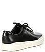 Color:Black - Image 2 - Men's Rally Perforated Leather Sneakers