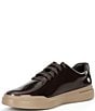 Color:Cole Haan Dark Chocolate/Tea Leaf/Irish Coffee - Image 4 - Men's Rally Perforated Leather Sneakers