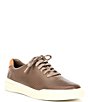 Color:Cole Haan Irish Coffee/Natural Tan/Birch - Image 1 - Men's Rally Perforated Suede Sneakers